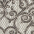 Gray and Charcoal Indoor Outdoor Runner Rug